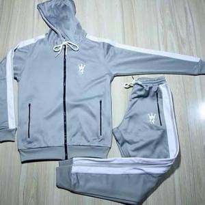 Chándales de algodón con estampado personalizado, Sudadera con capucha, chándales para hombre, chándal con cremallera de alta calidad, servicio OEM - Product Image 5