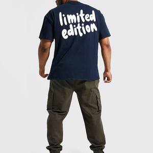 Producto de alta demanda Nueva llegada Hombres Puff Print T Shirt Precios razonables Manga corta Hombres Puff Print T Shirt - Product Image 4