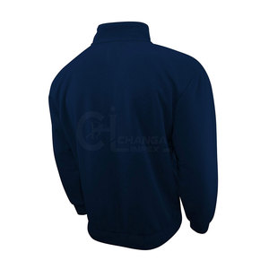 Veste d'entraînement d'hiver pour le sport, fermeture éclair intégrale, col montant, logo frontal, légère, respirante, vêtement de sport pour s'chauffer - Product Image 2