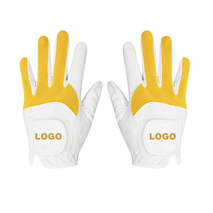 Gants de golf en peau de mouton de haute qualité, dernière mode, avec logo personnalisable et design performant pour les mains sportives - Product Image 3