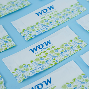 Toallitas de limpieza en frío Wow Premium no tejidas con aroma a Magnolia - Product Image 2