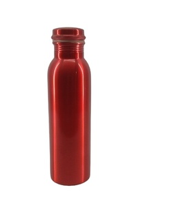 Red Colour Kitchen Accessories <b>Customized</b> Unique Copper <b>Water</b> <b>Bottle</b> for Home Kitchen Use Best Selling Drinking <b>Bottle</b> with High - Product Image 1