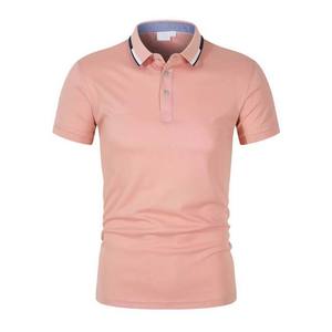 Polos deportivos de alta calidad para correr para hombre, diseño de logotipo personalizado OEM, polos de algodón estampados con bordado de talla grande para hombre - Product Image 1