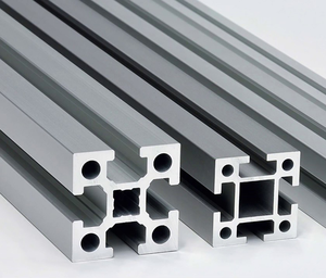 Factory Oem 4545 Marco de perfil de extrusión de aluminio Ranura en T 45x45 Perfiles de Aluminio Industriales anodizados extruidos personalizados - Product Image 3