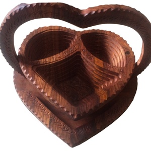 Best Quality Solid Wooden Dry <b>Fruits</b> <b>Basket</b> <b>for</b> Folding Home Decor Kitchen Tableware Dry <b>Fruits</b> <b>Basket</b> - Product Image 4