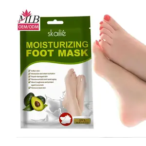 Glatte Füße Maskierung Blatt lange Füße Blatt Maske Fuß maske Baby weiche Füße Blatt Maske Ziegenmilch Fuß Hydratation Socken