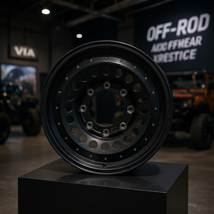 ล้อฟอร์จแบบหนักขนาด 17-20 นิ้ว |   พร้อมสำหรับการขับขี่ออฟโรด ผลิตจากโลหะผสมที่ทนทานสำหรับ<span class=keywords><strong>รถ</strong></span>บรรทุกขับเคลื่อน 4 ล้อ <span class=keywords><strong>รถ</strong></span> SUV และรถทัวร์ริ่งผจญภัย - Product Image 6