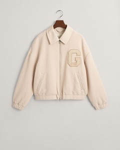 Versity <b>Jackets</b> <b>White</b> for <b>Men</b> Custom Plain Fleece 100% Polyester Winter Lettermen Varsity <b>Jacket</b> Quick Dry Breathable Windproof - Product Image 1