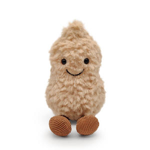 Porte-clés en forme de fruits et légumes réalistes, faible MOQ, vente en gros, nouveaux mini-jouets en peluche personnalisés, fabriqués aux États-Unis, en polyester et coton PP rembourré - Product Image 1