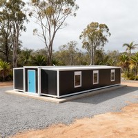 Prix de gros Villa de luxe préfabriquée 70m² style grange, Cabane thaïlandaise, Maison modulaire pour Israël