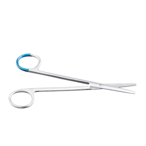 Juego de Tijeras Quirúrgicas con Mango Azul, Hoja de Acero Inoxidable Afilada, Certificación CE, 1 Año de Garantía para Hospital - Product Image 6