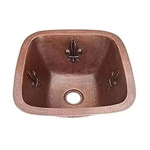 Premium Round <b>Copper</b> Basin With Unique Adorable Appeal Perfect For Artisan Inspired Kitchen Designs - Product Image 5