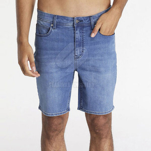 Concevez votre propre logo Short en jean Short en jean respirant à séchage rapide Meilleure vente Short en jean - Product Image 1