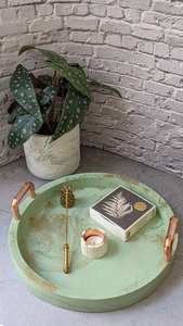 Bandeja de cerámica hecha a mano para servir Ideal para regalar en bodas, cumpleaños y ocasiones de inauguración de la casa - Product Image 5