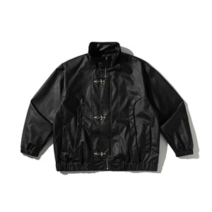 Veste de moto vintage pour homme, tendance urbaine 2024, nouvelle collection d'hiver, haut de gamme, imperméable, coupe-vent, respirante, décontractée et ample - Product Image 4