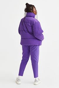 Cheapest price Custom Unisex Cropped Short Bubble Quilted Padded Puffer <b>Jacket</b> for Winter - Product Image 3