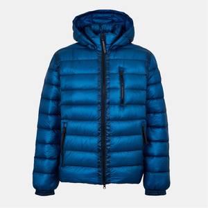 Chaqueta de Invierno Acolchada Personalizada al por Mayor, Fabricante de Ropa Acolchada, Chaqueta para Hombre, Color Azul, Hecha en Pakistán - Product Image 1