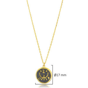 Collar de medallón simbólico vintage, venta al por mayor, joyería de plata de ley 925 - Product Image 2