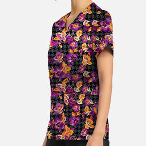 Uniformes médicaux d'été personnalisés avec logo - Vêtements d'hôpital unisexes en toile respirante à séchage rapide pour infirmières et médecins - Vente en gros - Product Image 2