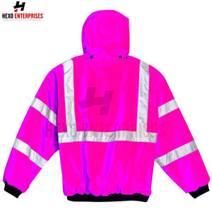 Vestes de sécurité respirantes personnalisées haute visibilité Vêtements de travail Vêtements de sécurité Veste à coque souple Veste de sécurité réfléchissante en vente entière - Product Image 5