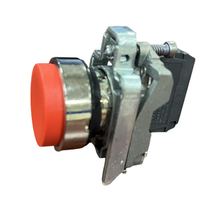 ปุ่มกด XB4BL41 22มม. สวิตช์โลหะ Schneider สวิตช์คืนค่าสปริง10A สูงสุดชุด1NO สีแดงเงิน - Product Image 3