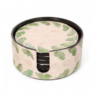 Posavasos de Nácar Natural para Bebidas Diarias y Decoración de Mesa en Espacios Modernos - Product Image 3