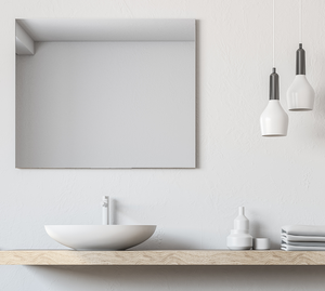 350W <b>Compact</b> Frameless <b>Mirror</b>‑Style Infrared Heating Panel with Solar‑Ready Design for Cozy, Energy‑Efficient Room Interiors - Product Image 2