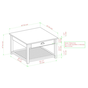 Direct Manufacturer Prices Modern Designed Solid Wooden <b>Coffee</b> <b>Table</b> for Home Living Room Uses - Product Image 5