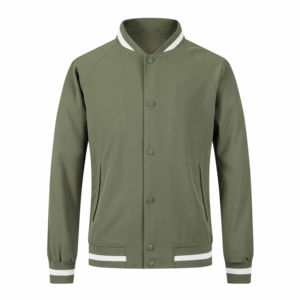 Nueva chaqueta deportiva de Color sólido, chaqueta de béisbol de otoño e invierno para hombre a la moda 2026 - Product Image 2