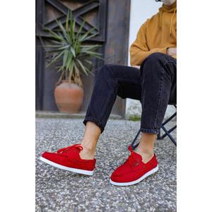 Chaussures de marche de fitness en lin saisonnier rouge modèle 008 - Product Image 6