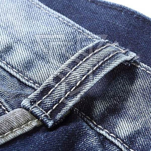 Wholesale Customized Logo Casual Men's Baggy Sportswear Winter <b>Jeans</b> Pants Cotton/Polyester Breathable OEM Service - Product Image 6