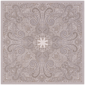 Miss Color Premium Polyester <b>Chiffon</b> Fashion Square <b>Scarf</b> 140x140 Cm Digital Printed Soft Touch Lightweight Breathable Wrinkle - Product Image 4
