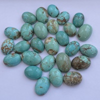 16mm 20mm Naturel Bleu Vert Turquoise Lisse Ovale Cabochon Pierres Lâches Bijoux Natifs AAA Qualité En Vrac En Gros Pendentif Anneau