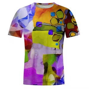 T-shirt vintage vieilli 300 Gsm surdimensionné en coton lourd noir unisexe t-shirts lourds en vente de gros - Product Image 4
