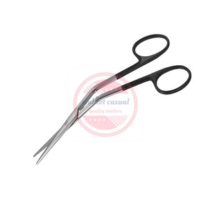 Tijeras quirúrgicas de acero inoxidable, tijeras de amígdalas de Punta curva personalizadas - Product Image 4