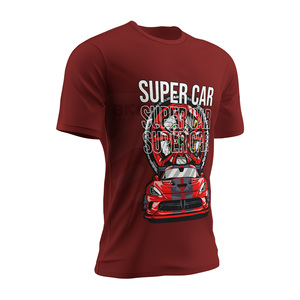 เสื้อยืดสตรีทแวร์สำหรับผู้ชายพิมพ์ลาย OEM ออกแบบได้ตามต้องการเสื้อยืดผ้าฝ้ายคุณภาพสูงขนาดใหญ่พร้อมงานศิลปะกราฟิกและโลโก้ - Product Image 3