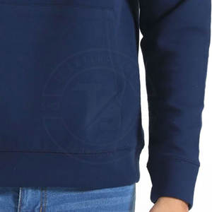 OEM Hommes Hiver Chaud 100% Coton Hoodies Dernière Conception avec Poche Solide Motif Uni Teint Pakistan Vente en Gros - Product Image 6