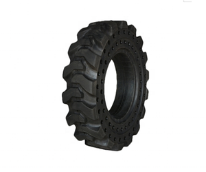 Roue en caoutchouc massif pour plateforme de travail en hauteur Genie avec jante - Product Image 2