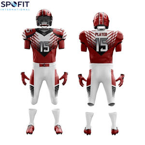 Maillots de football américain de dernière génération, uniformes en gros, personnalisés, manches courtes, noms d'équipe personnalisés, uniforme de football américain - Product Image 1