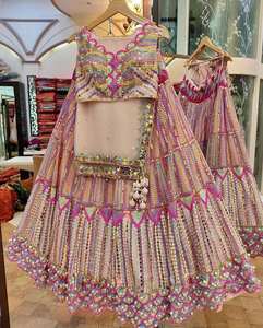 Designer Lehenga-Choli Avec Dupatta Avec Fil Lourd Travail - Product Image 3