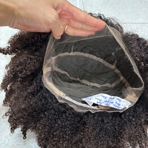 Nueva peluca rizada birmana sin pegamento y trama de cabello máquina de piel doble paquetes de belleza para mujeres extensiones de cabello humano originales - Product Image 5