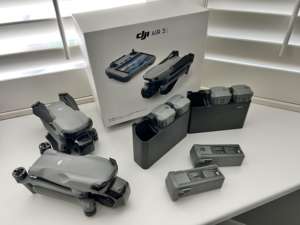 Drone DJI Air 3S / Mini 5 Pro de qualité supérieure, neuf, combo Fly More, double caméra, vidéo 4K 60fps HDR, photographie. - Product Image 2