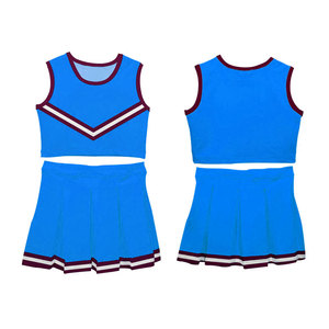 Uniforme Personalizado para Equipo de Animadoras con Logotipo Bordado/Impreso Personalizado, Uniforme Deportivo de Animadoras Duradero 100% Poliéster para Equipos y Eventos - Product Image 4