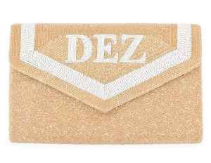 Sac de soirée perlé floral délicat - Product Image 2