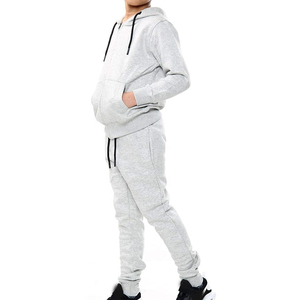 ชุดวอร์มผ้าคอตตอนทันสมัยสำหรับวัยรุ่นชุดเสื้อผ้ามีฮู้ดและกางเกงสำหรับใส่ไปโรงเรียนหรือใส่สบายๆ - Product Image 4