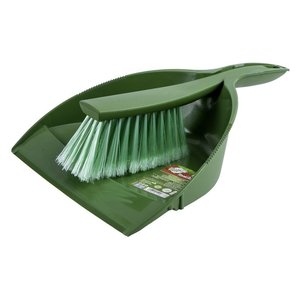 Ensemble pelle et balayette vert We Like Green 20,5 x 33 x 11 cm pour nettoyer les sols - Product Image 1
