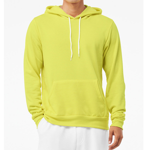 Custom Pullover <b>Men's</b> Neon <b>Green</b> Hoodies Street Wear French Terry Cotton <b>Hoodie</b> Neon <b>Green</b> <b>men's</b> hoodies - Product Image 2