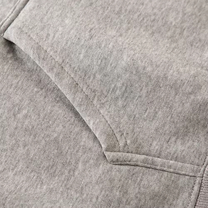 High Quality Winter Men's <b>Hoodies</b> 100% Cotton Lightweight Breathable Eco-Friendly Custom Logo Printing Solid Pocket Design OEM - Product Image 3