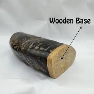 Chope à bière en corne de buffle polie Chope à boire faite à la main écologique pour bar et cadeaux - Product Image 2