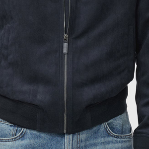 Customized High Quality Latest Zipper-Up Bomber <b>Jacket</b> With <b>Mandarin</b> <b>Collar</b> Cheap Rate Trending OEM Bomber <b>Jackets</b> For Men 2026 - Product Image 5